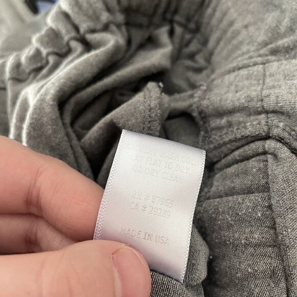 Sen Revolve Wmn 1/S Gray Jersey Knit Sleeveless Surplice Skinny Estonia Jumpsuit - Picture 10 of 11